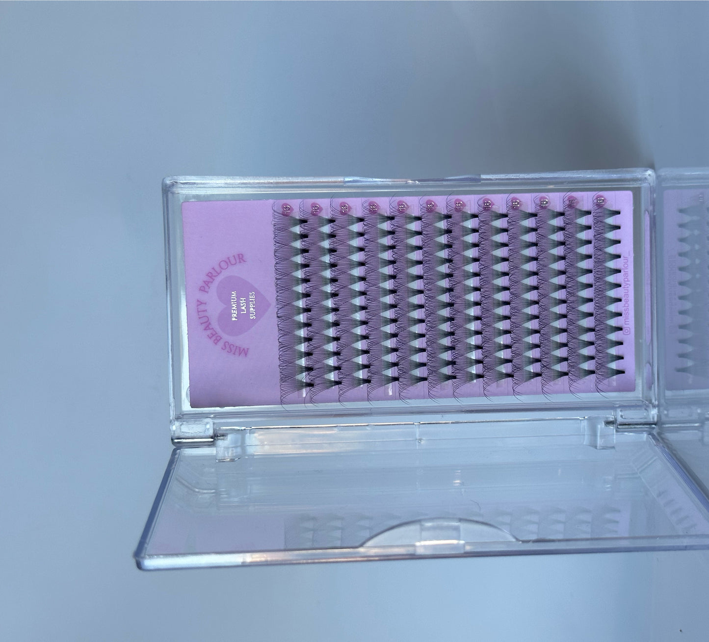 12D 0.05 pre made lash tray