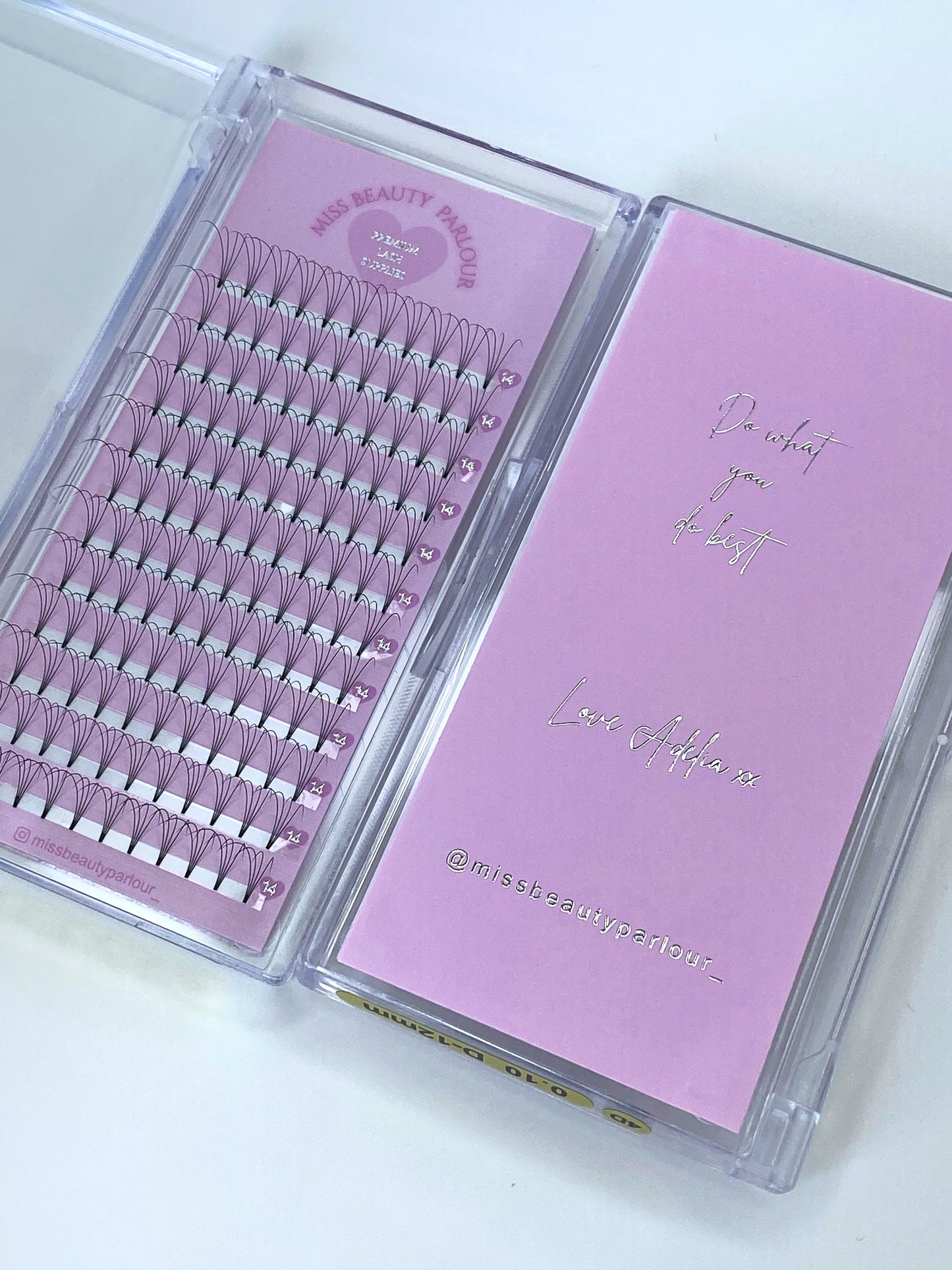 4D 0.10 Premade Lash Tray